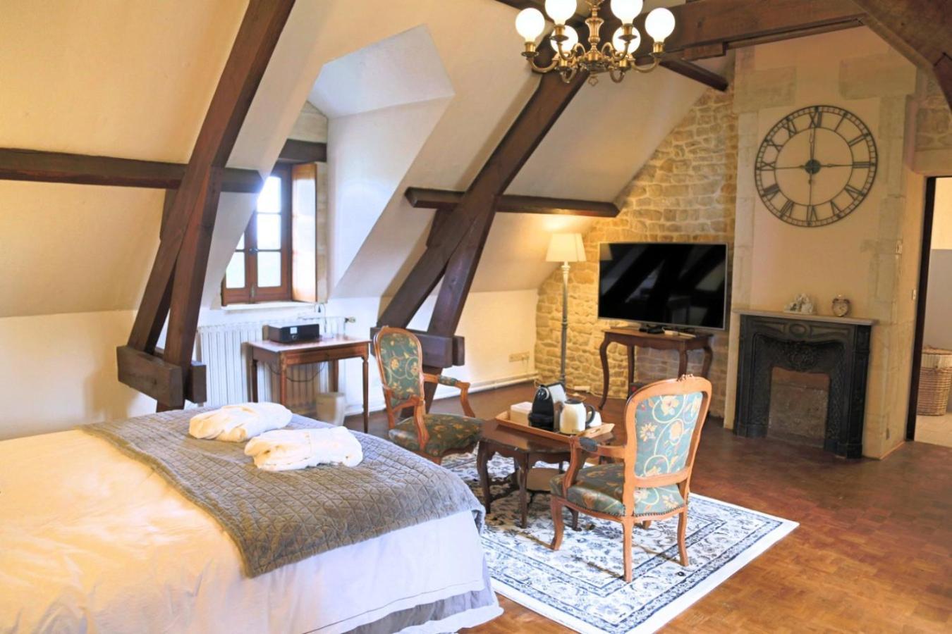 Chateau Du Bu Anctoville Habitación foto